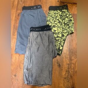 Three pair Extra long leg Jockey Boxerbriefs